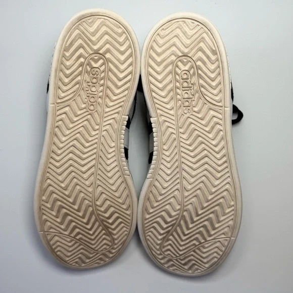 Adidas Black Suede & White Shoes - Picture 4 of 6